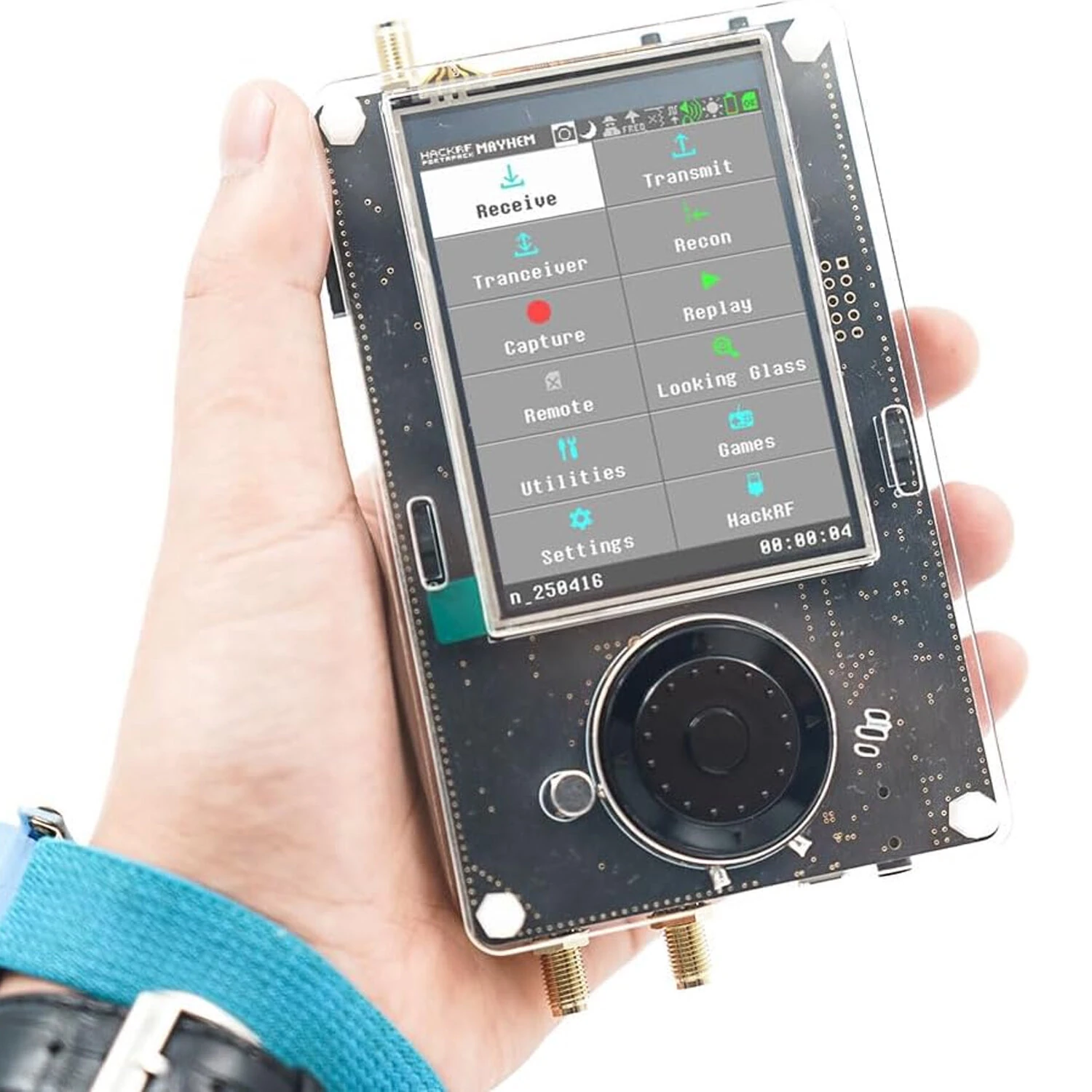 HackRF One PortaPack H4 Kit - 1MHz to 6GHz SDR Transceiver with USB-C - Image 3