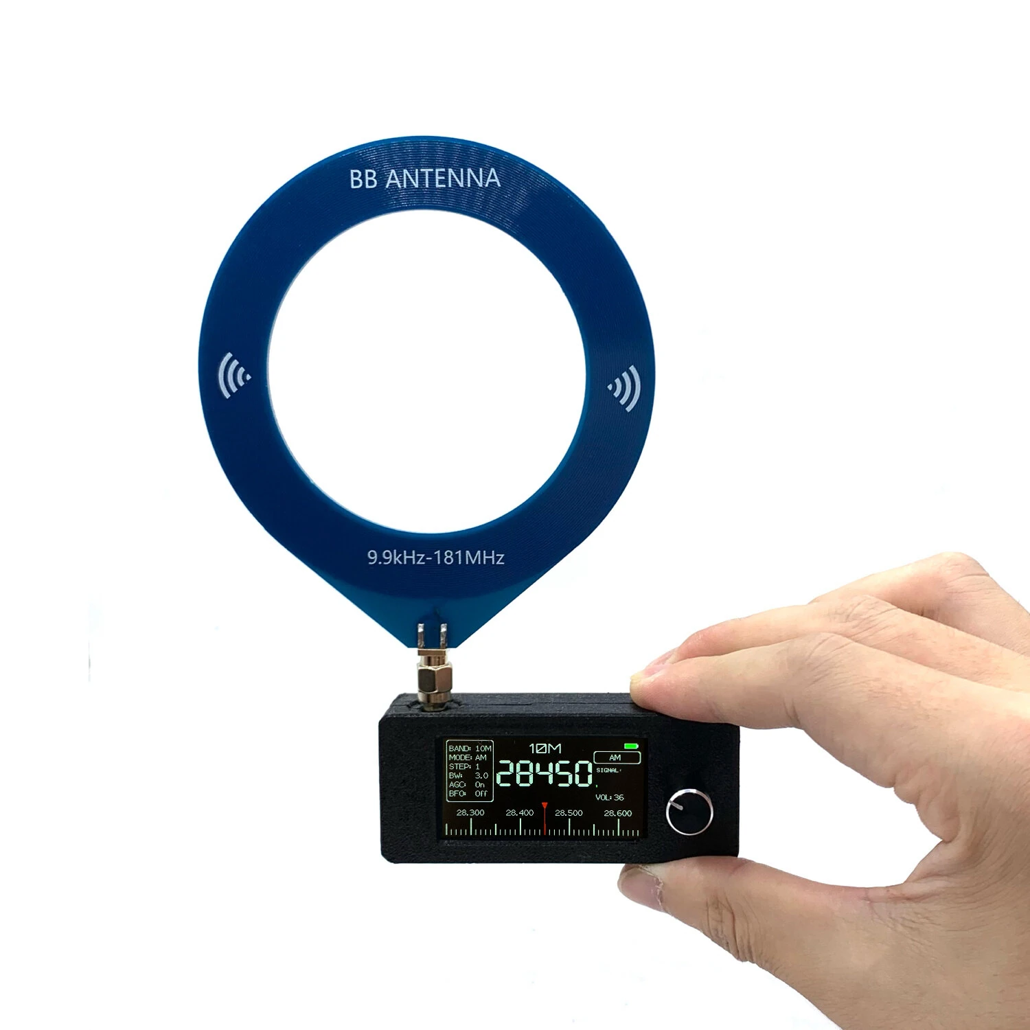 MINI SI4732 Pocket Radio | 0.5-108MHz Full Band AM FM USB LSB | ESP32-S3 1.9 IPS Screen - Image 3