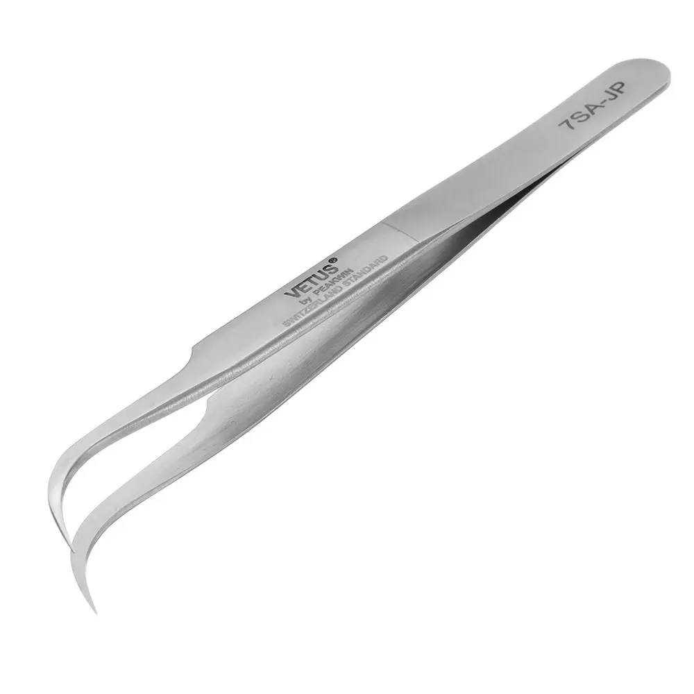 VETUS 7SA-JP Hyperfine Non-Magnetic Anti-Acid Tweezers | High Precision Pincet - Image 4