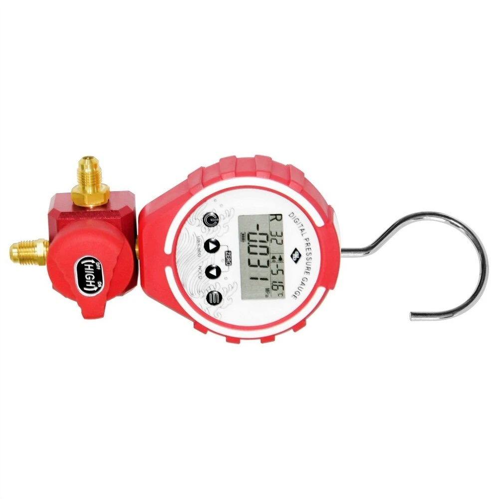 DBF-L-03H Digital Manifold HVAC Tester | Vacuum Pressure Gauge & Temperature Meter - Image 3