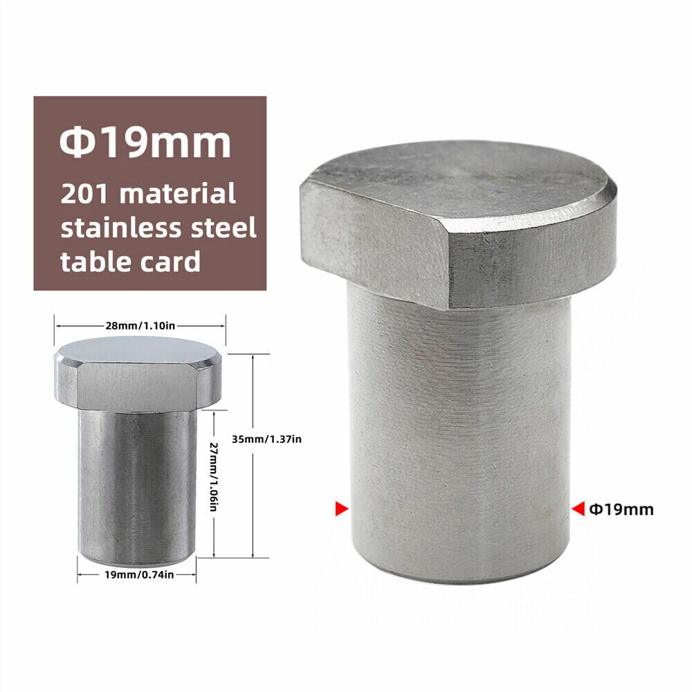 GANWEI 19MM Woodworking Table Limit Block - 4PCS Quick Release Lock Tenon Stops - Image 3