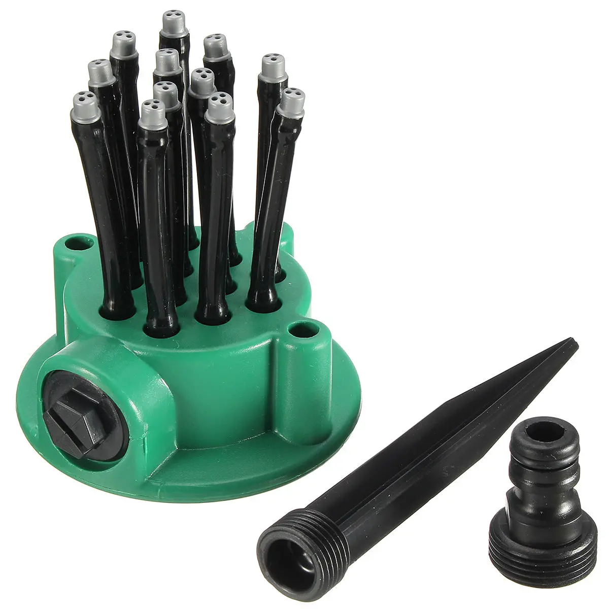 Flexible Sprinkler Noodlehead Sprayer - Lawn Garden Irrigation Spray with Stand - Image 3
