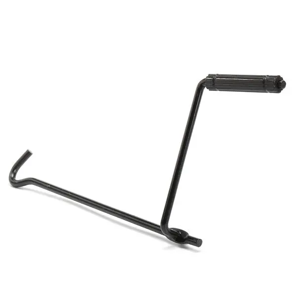 Iron Scissor Jack & Tire Wrench Tool | Car Wheel Lug Crank Handle for Repair - Image 2