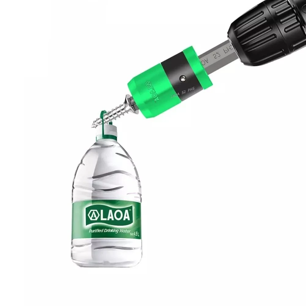 LAOA S2 1/4 Inch Screwdriver Bit with Magnetic Ring | 6.35mm Electric Tool Bits - Image 3