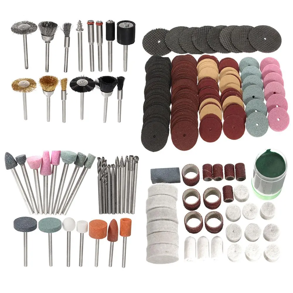 Dremel Polishing Wheel Set - 223pcs 1/8 Inch Shank Rotary Tool Accessories Bits - Image 3