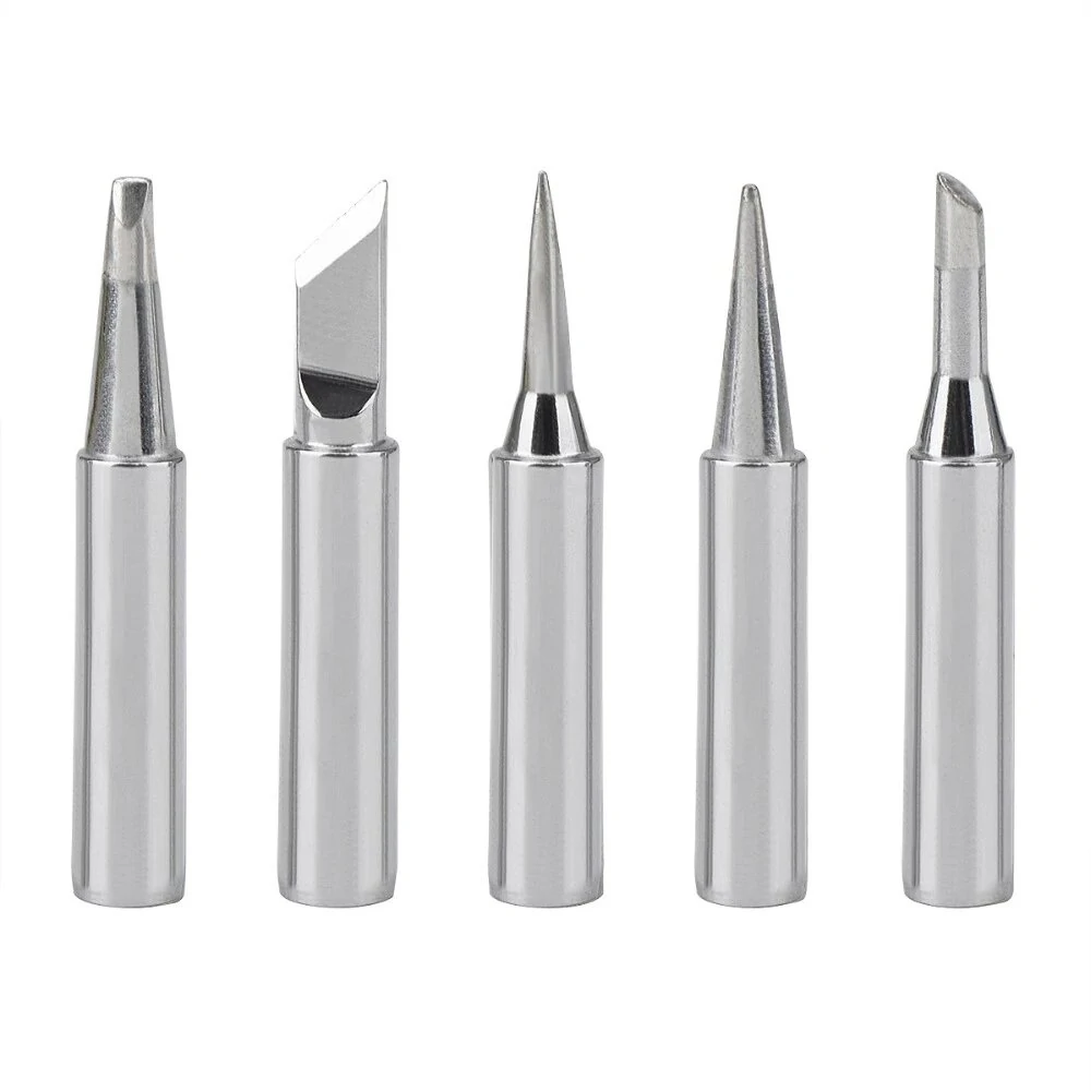 JCD 5Pcs 60W/80W Soldering Iron Tips - Replacement for Repair Station & Kit - Image 2