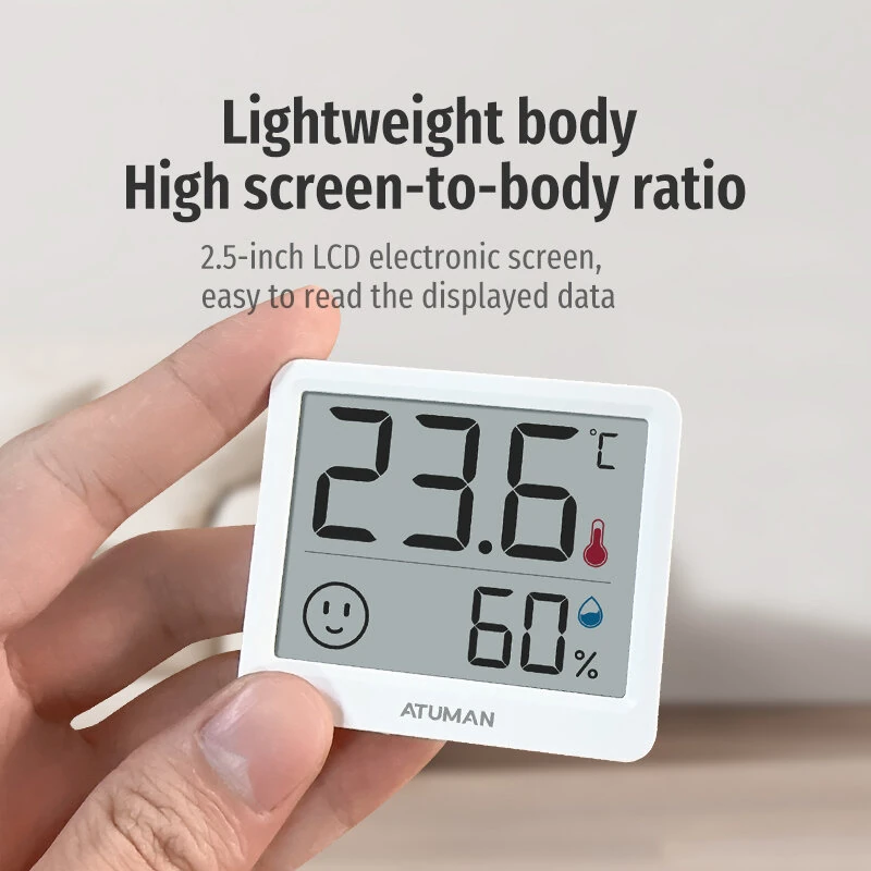 Xiaomi Duka Atuman THmini Hygrometer - 4PCS Digital Temperature Humidity Meter - Image 2