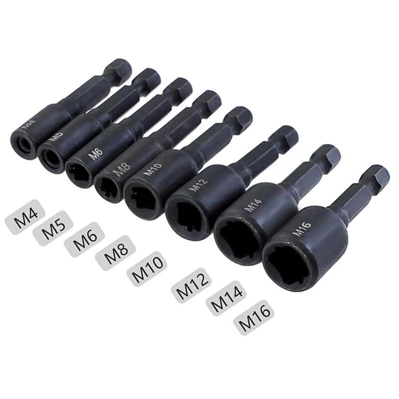 1/4 Hex Shank Machine Tap Sleeve | Lengthened Tapping Chuck | Strong Wind Internal Thread Return - Image 3