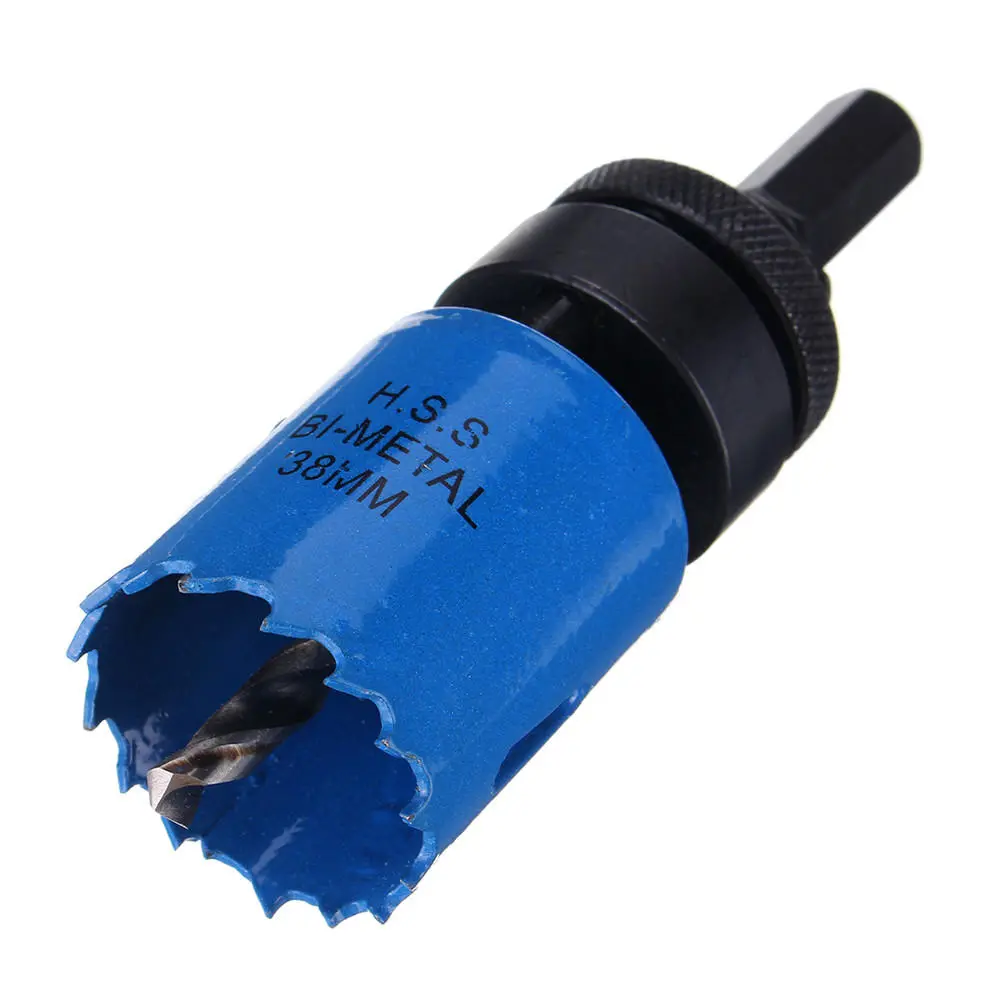 General Purpose Bi Metal Hole Saw Kit - 38-114mm Cutter Drill Bits for Plumbers - Image 3