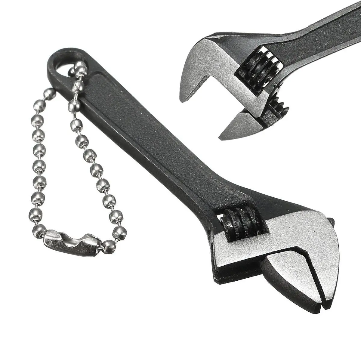 DANIU 66mm 2.6inch Mini Adjustable Wrench - 0-10mm Jaw - Metal Hand Tool - Image 5
