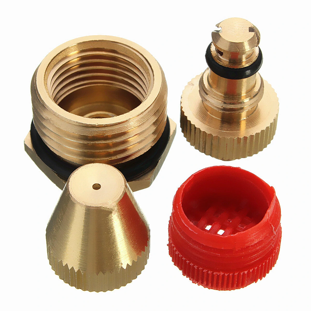 Brass Adjustable Sprinkler Nozzle | 1/2 Inch Atomizing Water Sprayer for Garden Lawn - Image 2