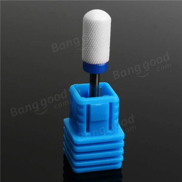 Ceramic Round White Nail Drill Bit - 2.3mm Electric Grinding Machine Head - Image 4