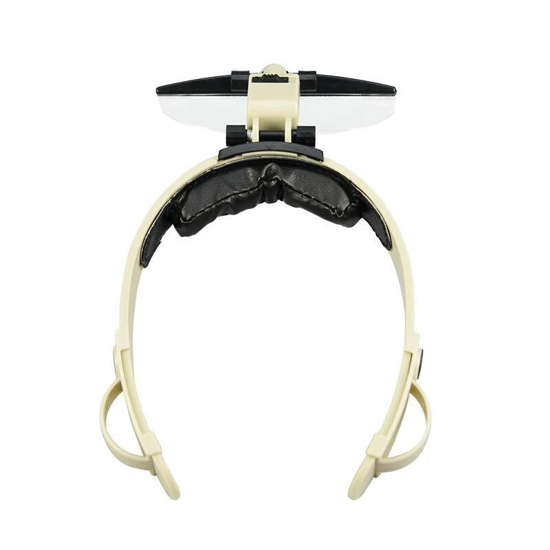 MG81003 Hands Free Magnifier Helmet with LED Lamp - 1.2X to 5.5X 4 Lens Set for Watch & Jewelry Repair - Image 5