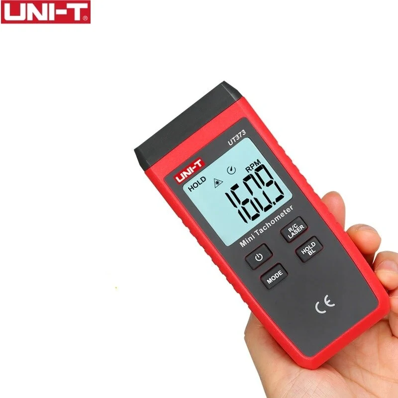 UNI-T UT373 Mini Laser Tachometer - Non-Contact 99999 RPM Gauge | LCD Backlight - Image 5