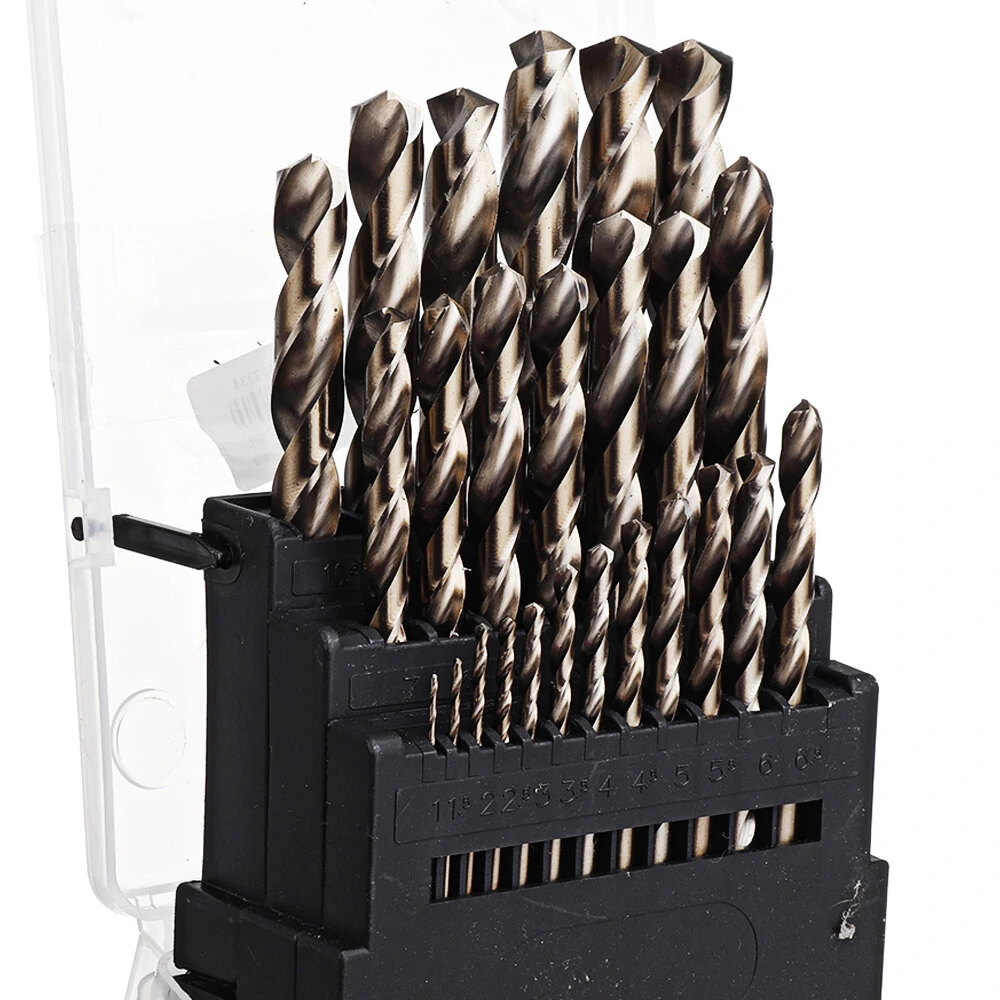 Drillpro M35 Cobalt Drill Bit Set | HSS-Co Jobber Length for Metal & Stainless Steel - Image 3