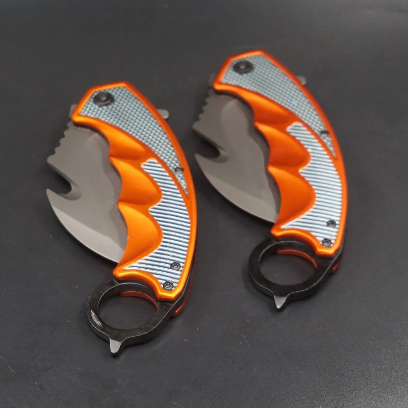 Karambit Folding Knife - Tactical Survival Tool for Hunting Camping EDC - Image 2