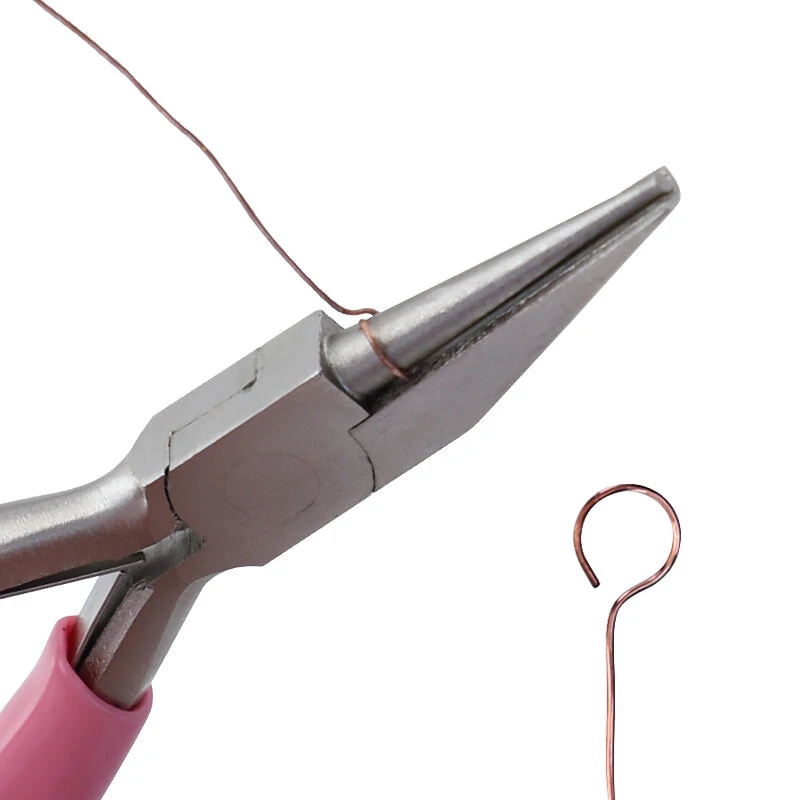 Mini Winding Pliers 5 Inch - Semi-Slot & Round Mouth Jewelry Tool for DIY Handmade - Image 4