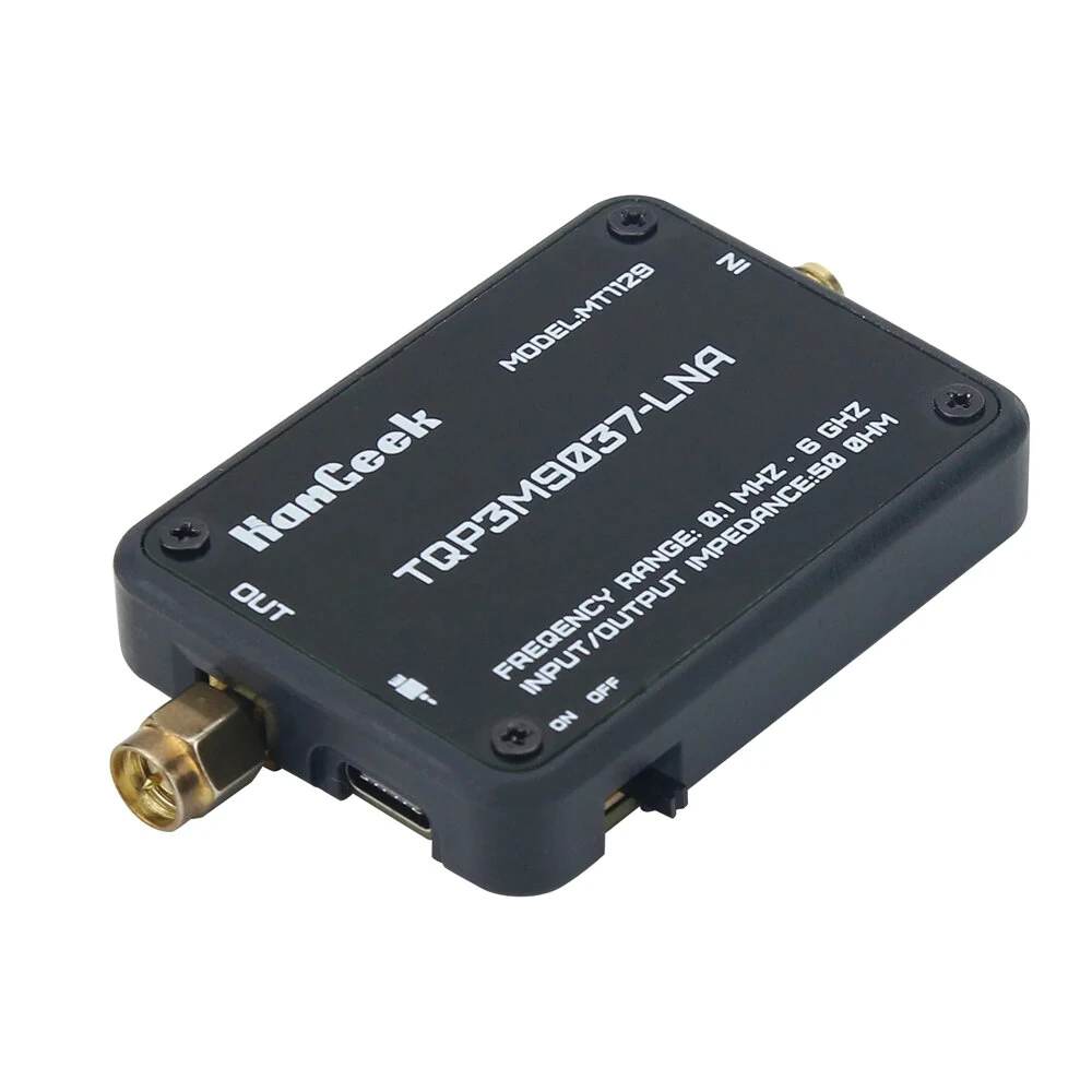 MT1129 Low Noise Amplifier 100KHz-6GHz | Ultra Low Noise High Gain | SMA Rechargeable SDR Receiver - Image 5