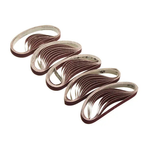 10pcs 15x452mm Sanding Belt | 60-600 Grit for M10 Sander | Polishing Machine - Image 3