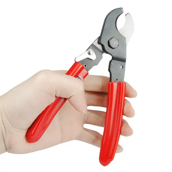 DERUI HS-206 Mini Cable Cutter - Cuts Up To 35mm2 Wire | Compact Tool - Image 4
