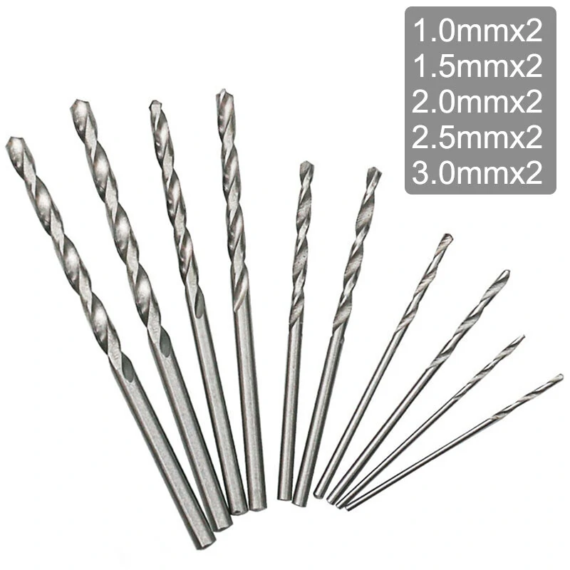 Pin Vise Hand Drill Set - 11Pcs Rotary Tool for PCB, Jewelry & Watch Repair - Image 2