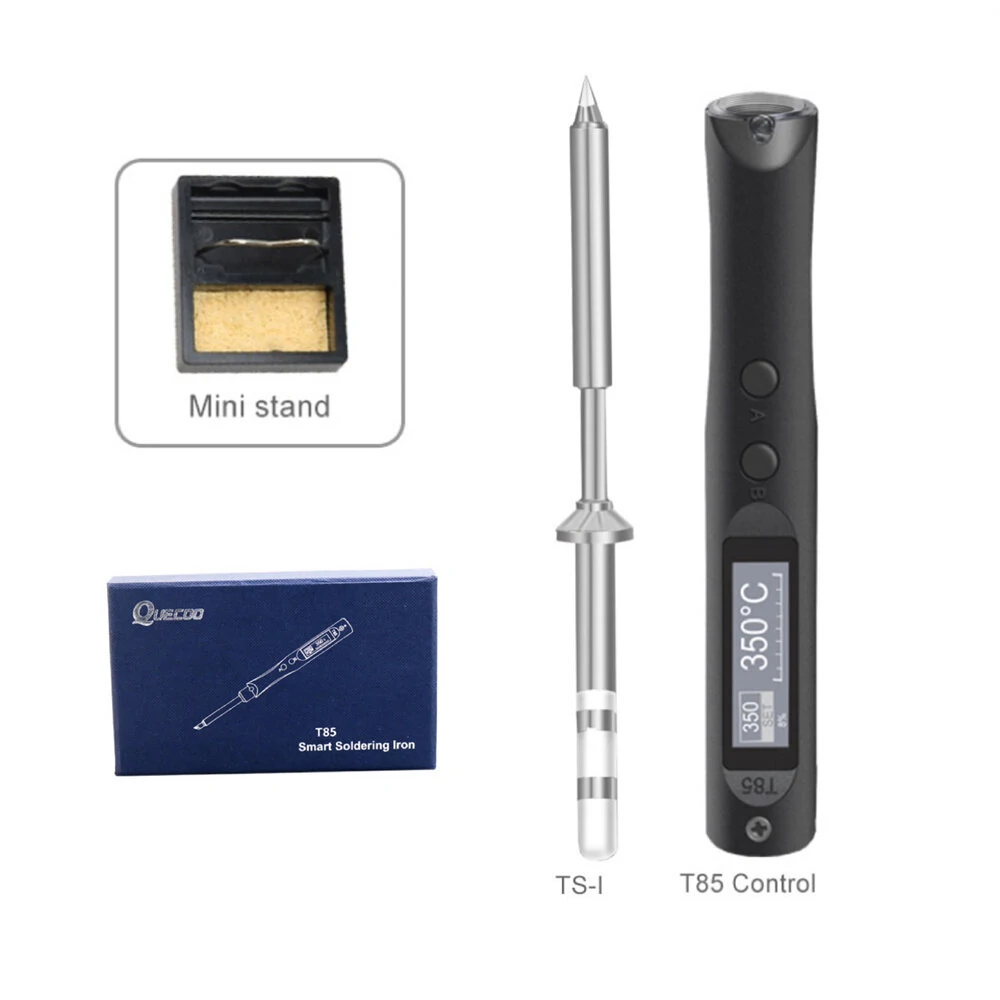 T85 Smart Soldering Iron - 96W Fast Heating, OLED Display, Type-C PD 9-20V - Image 4