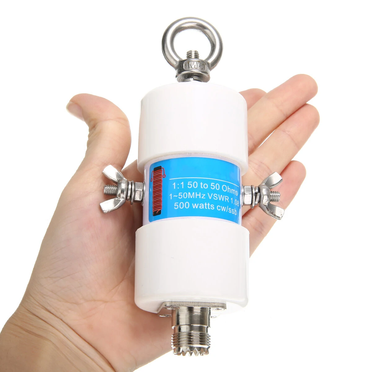Durable 160m-6m 500W Waterproof HF Balun 1:1 | 1.8-50MHz for Shortwave Antenna - Image 3