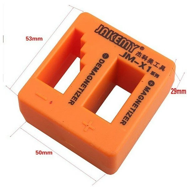 JAKEMY JM-X1 Magnetizer Demagnetizer Tool | For Screwdrivers & Tweezers - Image 3