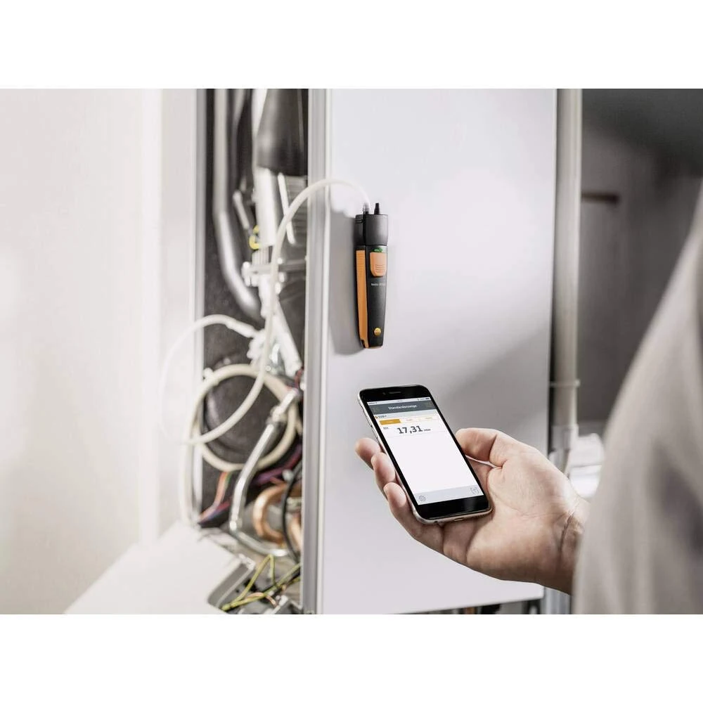 Dwyer 510i Smart Wireless Manometer | Measures Air Flow & Static Pressure | Bluetooth HVAC Tool - Image 2