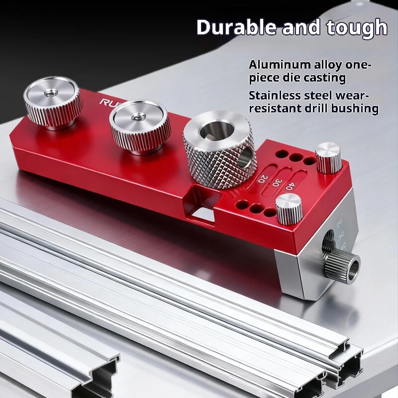 Aluminum Profile Hole Punching Tool Kit | 6mm 8mm 10mm 14mm Drill Set for Metal Fabrication - Image 3