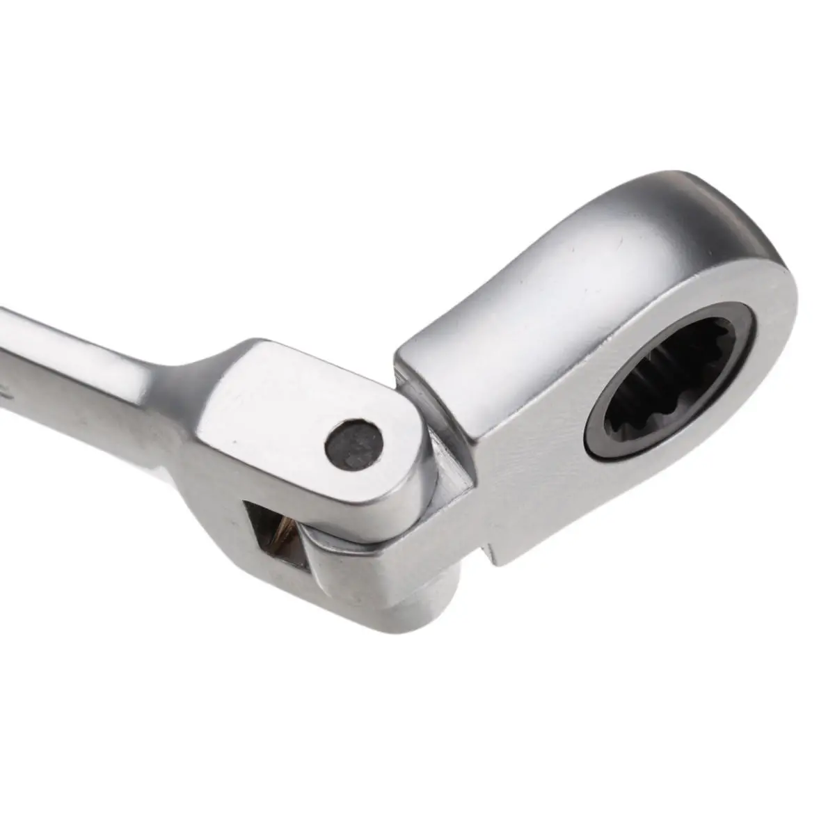Flexible Head Ratchet Wrench - 8mm Reversible Spanner Tool for Home & Garden - Image 5