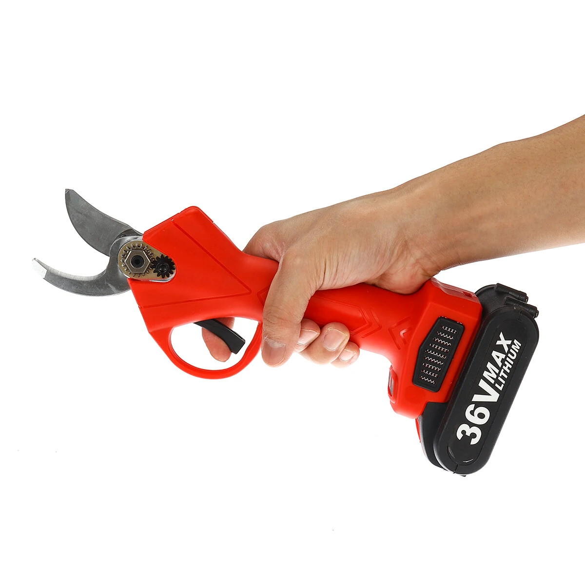 36V Cordless Electric Pruning Shears | 13000mAh Rechargeable Branch Cutter with Tool Box - Image 5