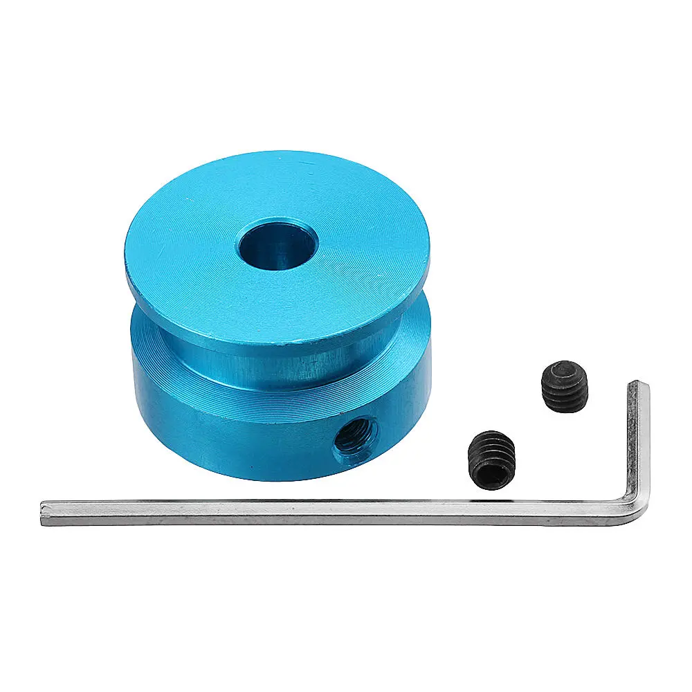 Chihai CNC Aluminum Timing Belt Pulley - 3/4/6mm V-Type with 1m Belt - Image 3