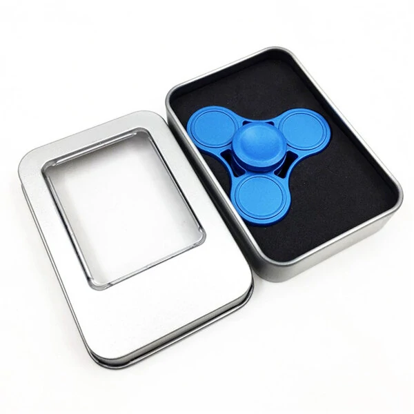 ECUBEE EDC Fidget Spinner - Tri-Spinner Finger Toy for Focus & Stress Relief - Image 2