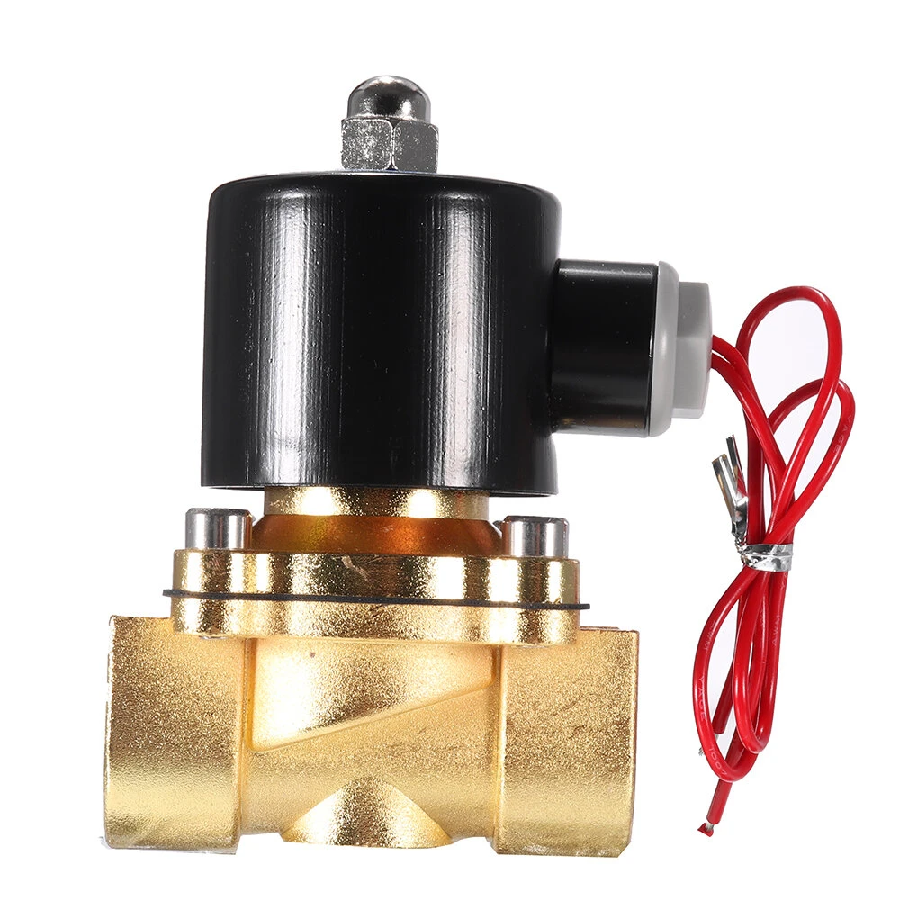 LAIZE DN20 3/4 NPT Brass Solenoid Valve - AC 220V/DC 12V/24V - Water Air Fuel - Image 4