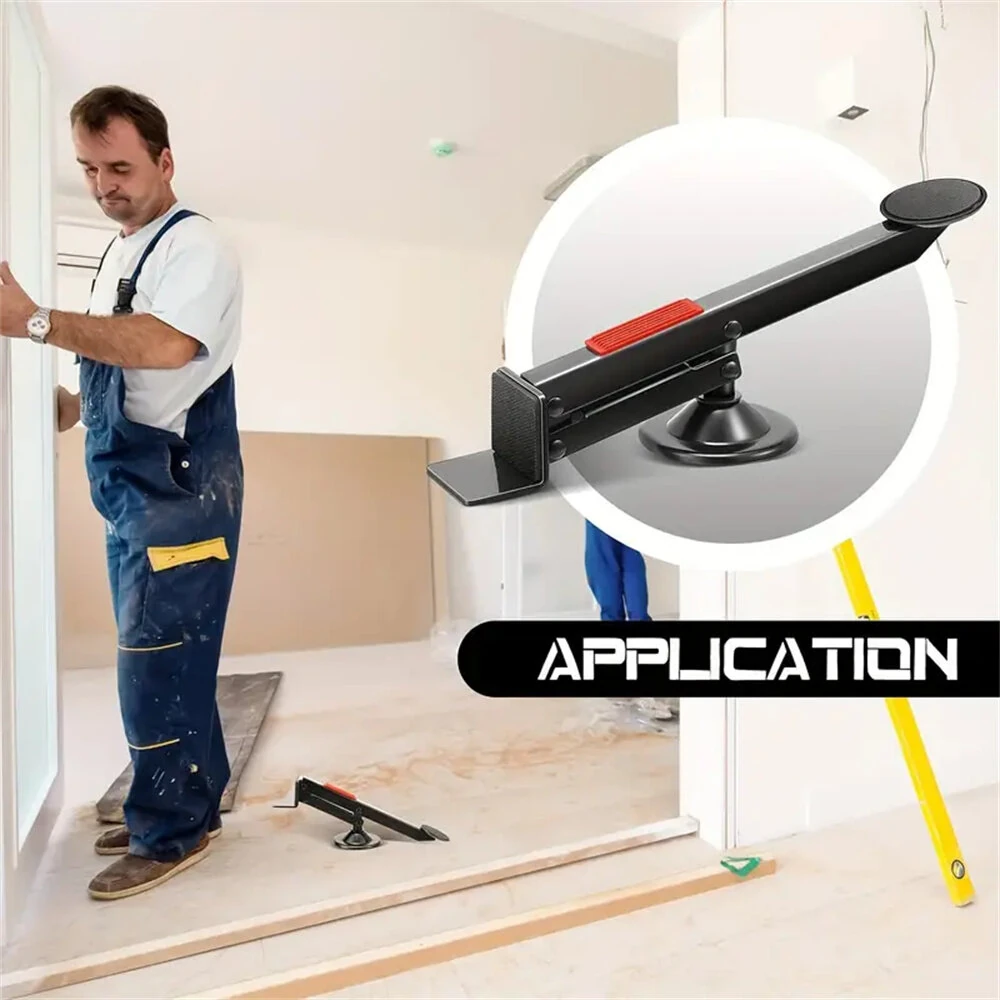 Heavy-Duty Swivel Door Lifter - Drywall & Board Installation Tool | Router Table - Image 4