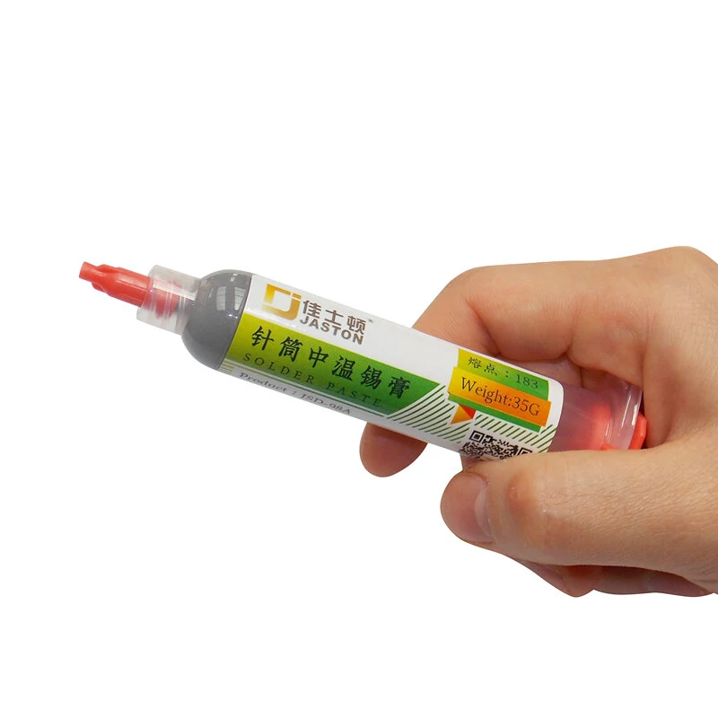 Solder Paste Syringe for BGA Repair | Mobile Phone Chip Solder Paste | Tin Mud Patch - Image 3