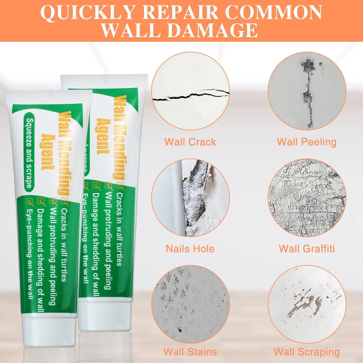 GOCHANGE Wall Repair Tools 2 Sets - Paint, Head & Scraper | Home Improvement - Image 5
