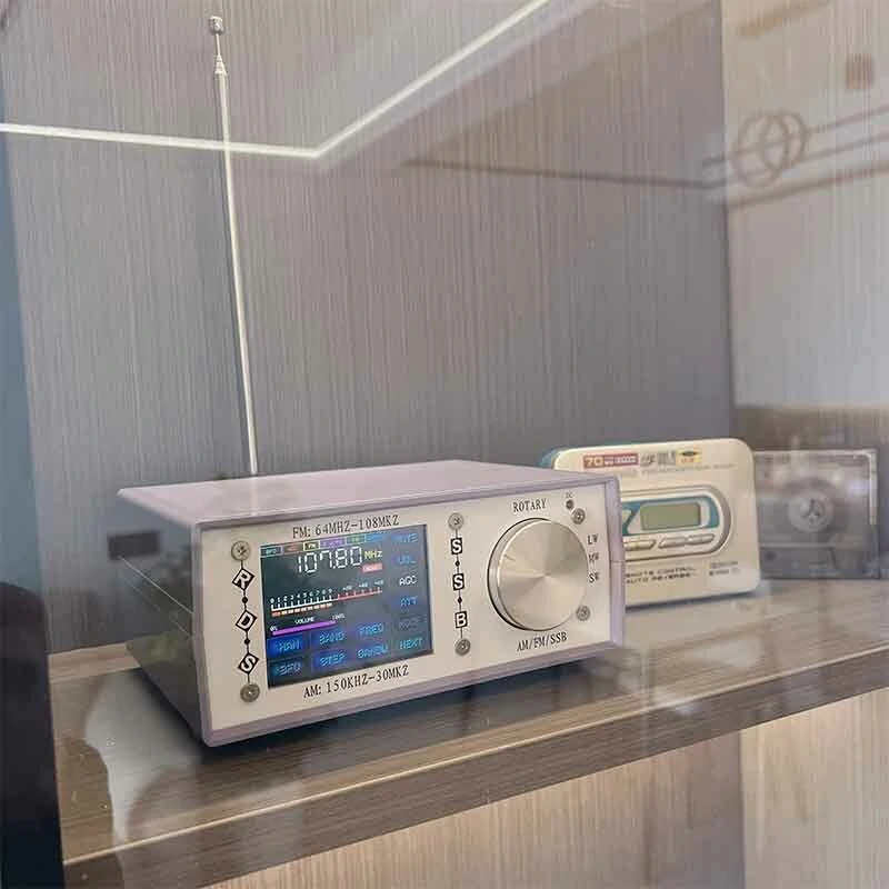 SI4732 DSP Radio Receiver - 2.8 Inch Touchscreen | FM/LW/MW/SW/SSB | 4000mAh Battery & Type-C - Image 3