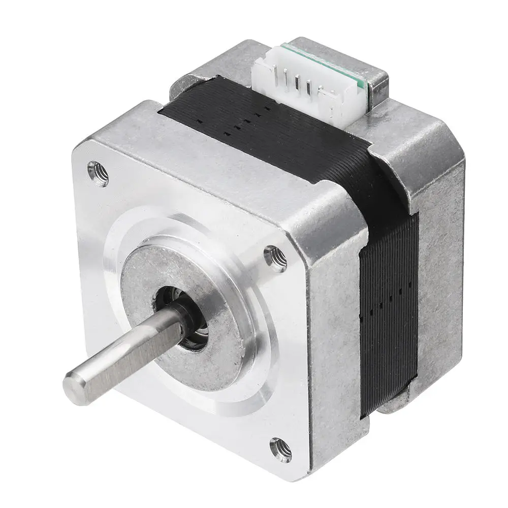 HANPOSE Nema 17 Stepper Motor 42BYGH | 0.4A 28N.cm 4-Lead for CNC 3D Printer - Image 2