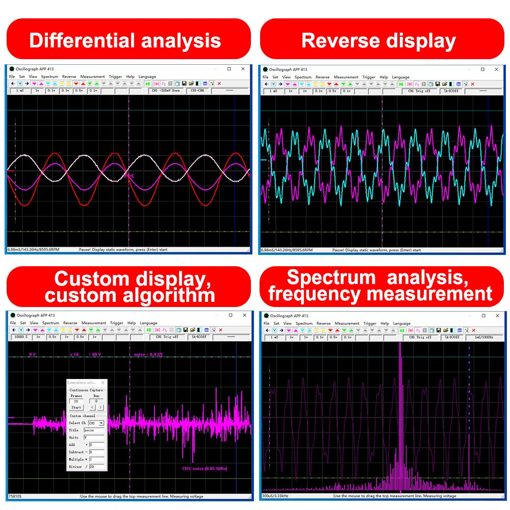 TOOLTOP ET601/ET602 5-Channel Wireless Oscilloscope | Wi-Fi USB Car Repair Tool - Image 4