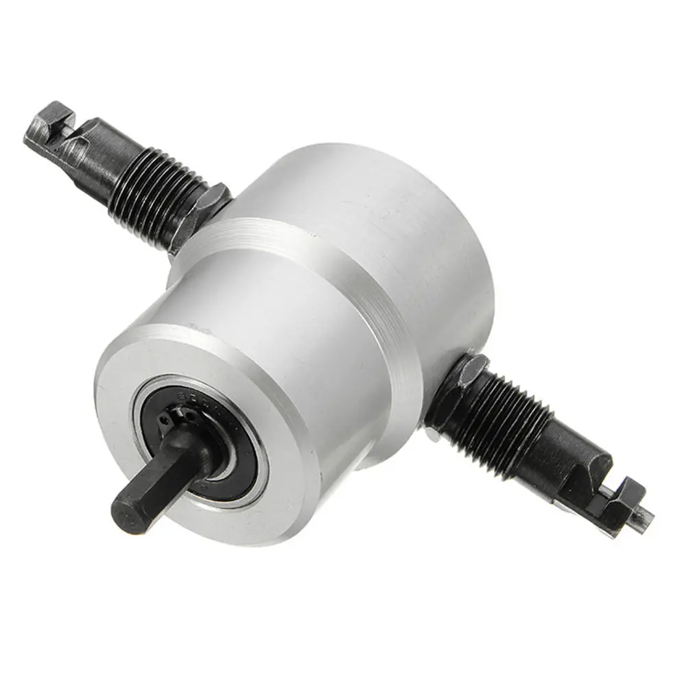 Drillpro YT-160A Double Head Nibbler | Sheet Metal Cutter Drill Attachment - Image 4