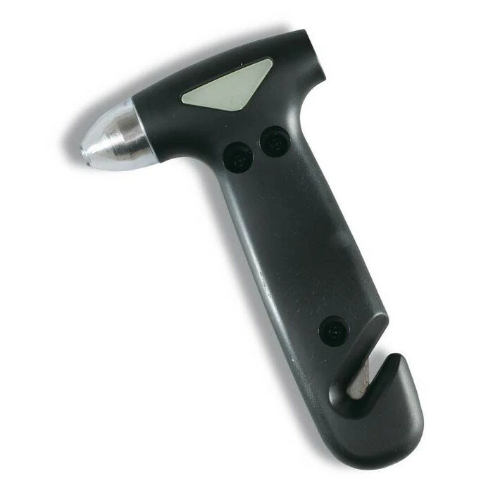 Emergency Safety Hammer - 2-in-1 Window Breaker & Seatbelt Cutter | Vehicle Escape Tool - Image 2