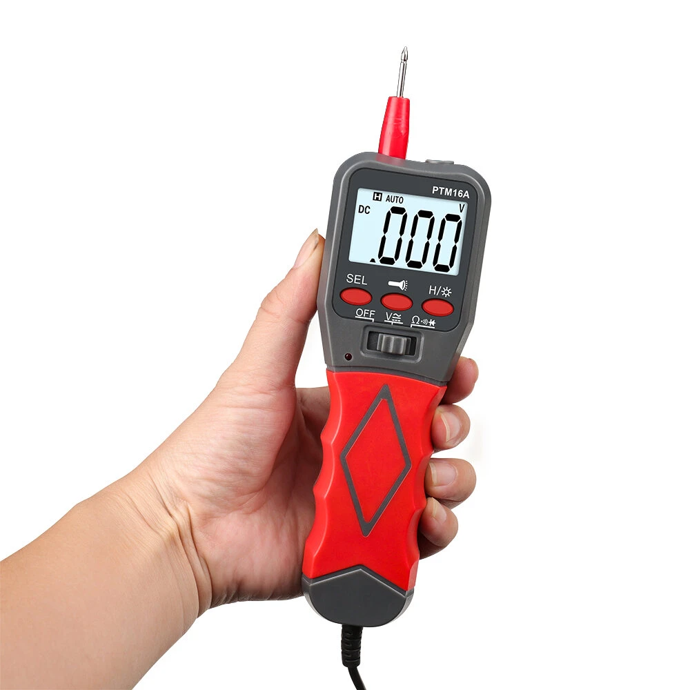 PTM6A Digital Multimeter - Automatic Range, Backlight, Measures AC/DC Voltage - Image 4