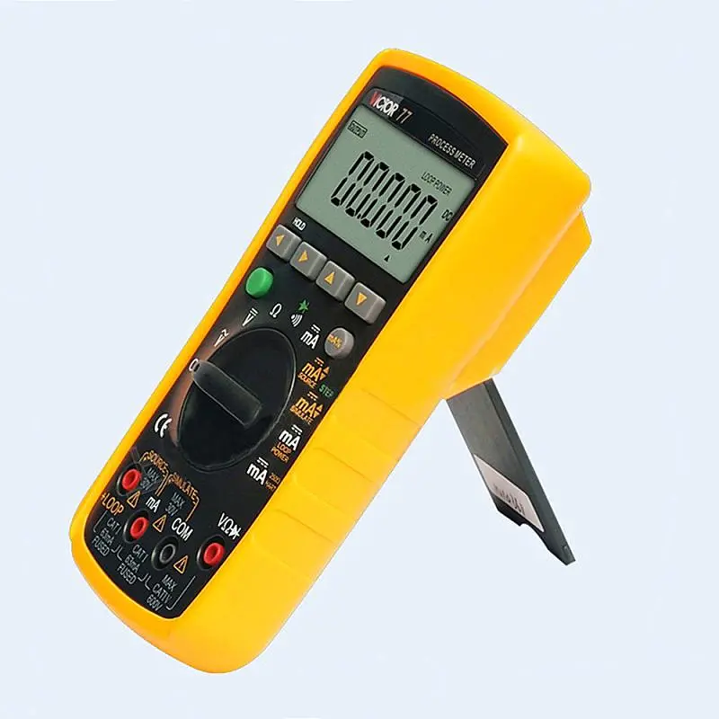 VC77 Digital Multimeter - 2-in-1 with 4-20mA Signal Output & Process Source - Image 2
