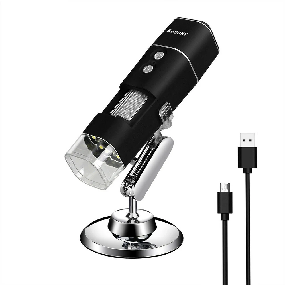 SVBONY SV606 Wireless Digital Microscope | 50X-1000X Zoom WIFI Handheld with Bracket - Image 3