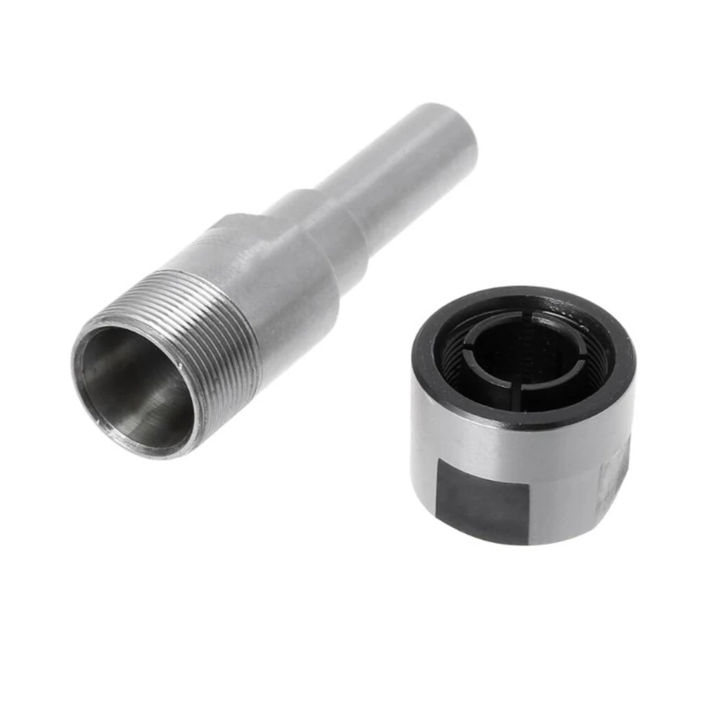 1/4 & 1/2 Inch Lathe Chuck Collet | Straight Shank Extension Rod for Engraving - Image 2