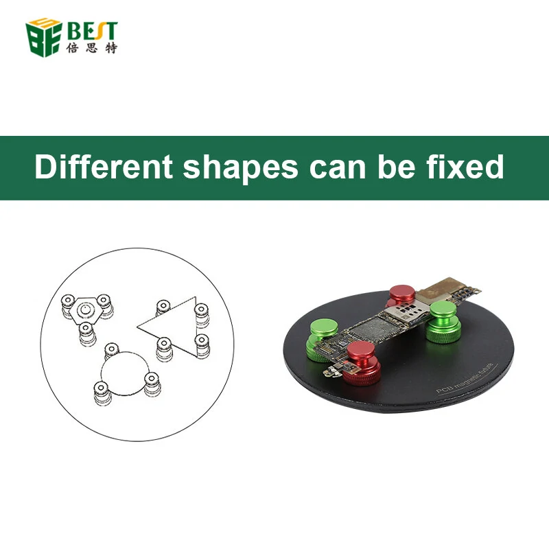 BST-001G Magnetic PCB Fixture - Strong Repair Tool with High Density Knitting - Image 4