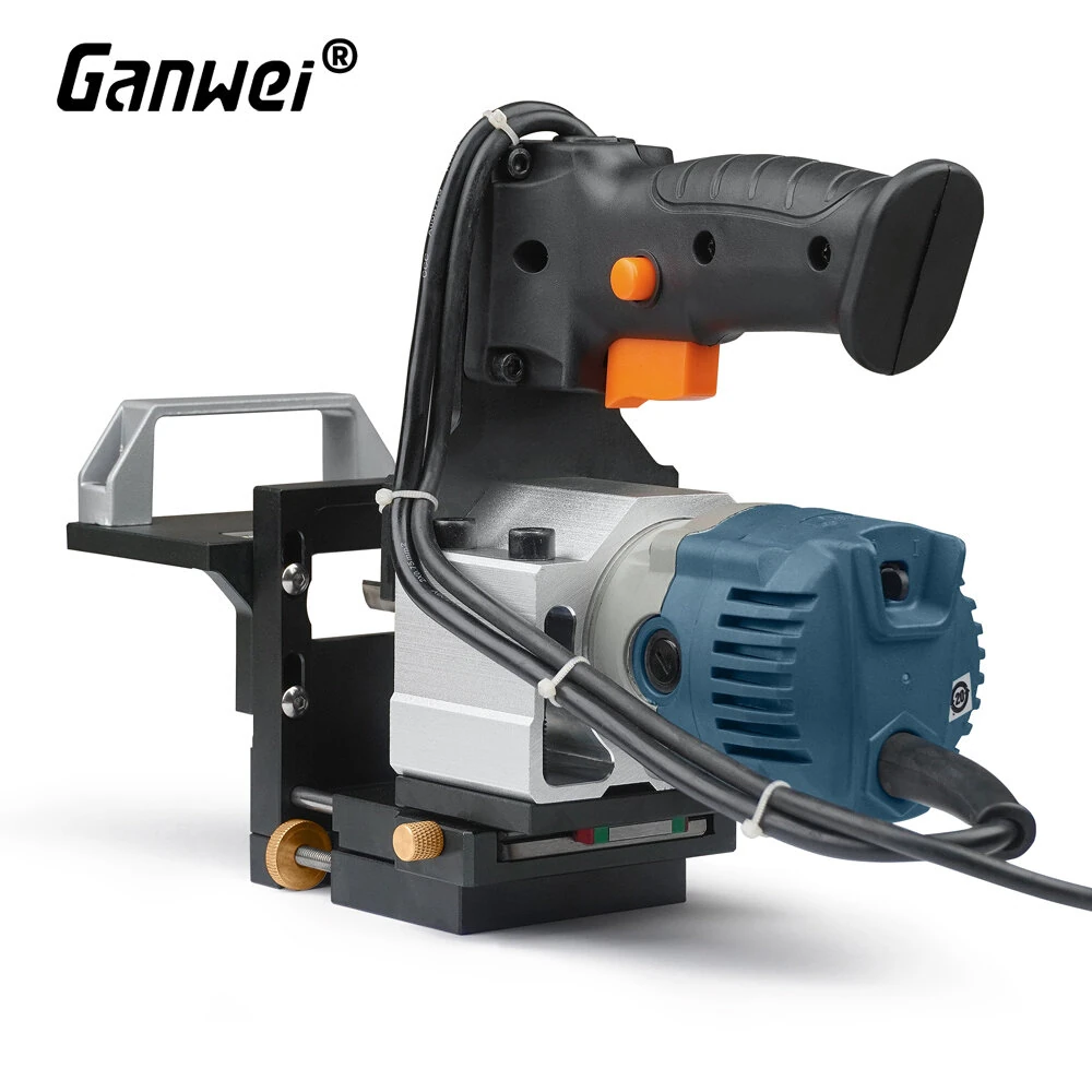 GANWEI 2-in-1 Adjustable Router Bracket Holder | For 65mm Trimmer & Slotting - Image 5