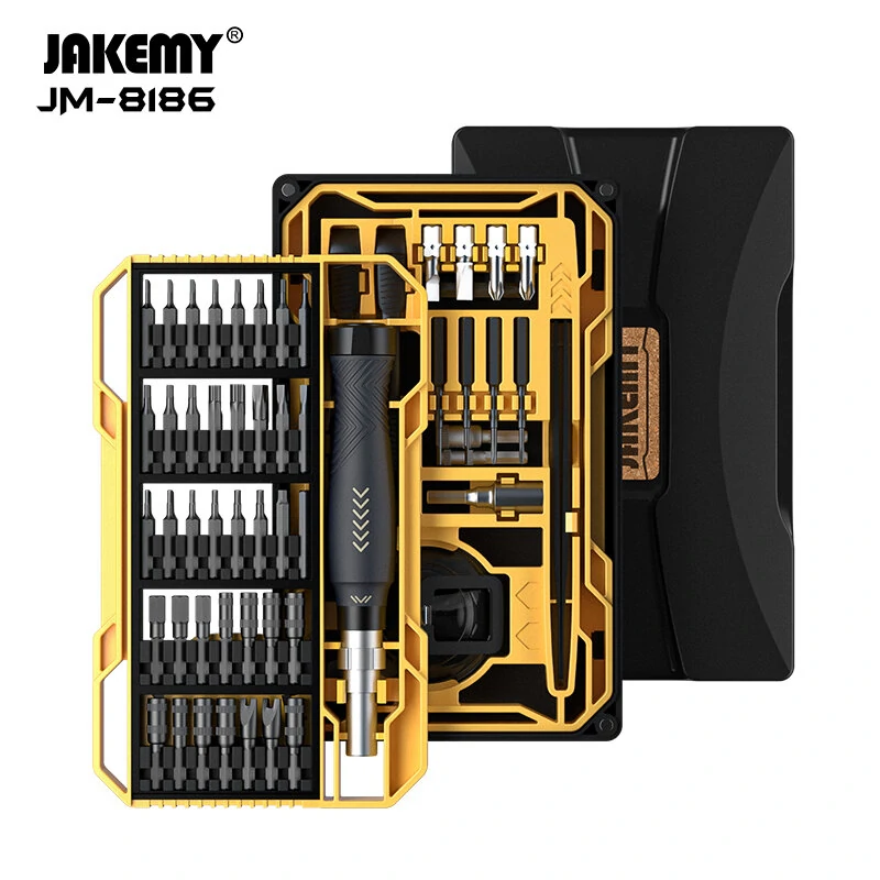 JAKEMY 83-in-1 Precision Screwdriver Set | Anti-Slip Handle with CR-V & S-2 Bits - Image 2